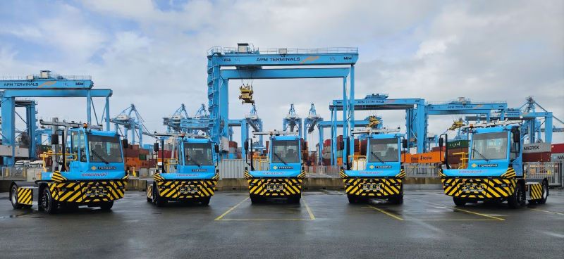 APM Terminals Maasvlakte II, Embotech and Terberg expand Automated Terminal Tractor fleet in Rotterdam